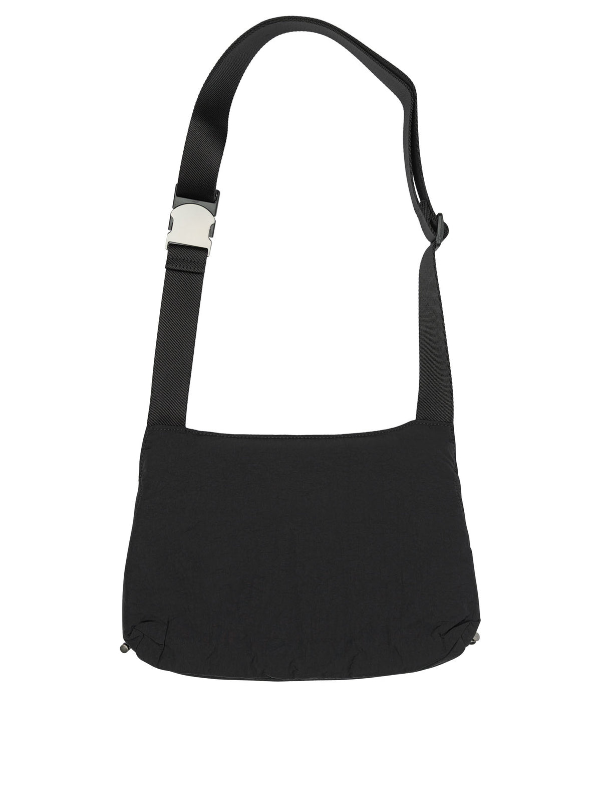 Maison Kitsuné Medium Nylon Shoulder Bag - Black
