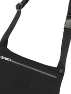 Maison Kitsuné Medium Nylon Shoulder Bag - Black
