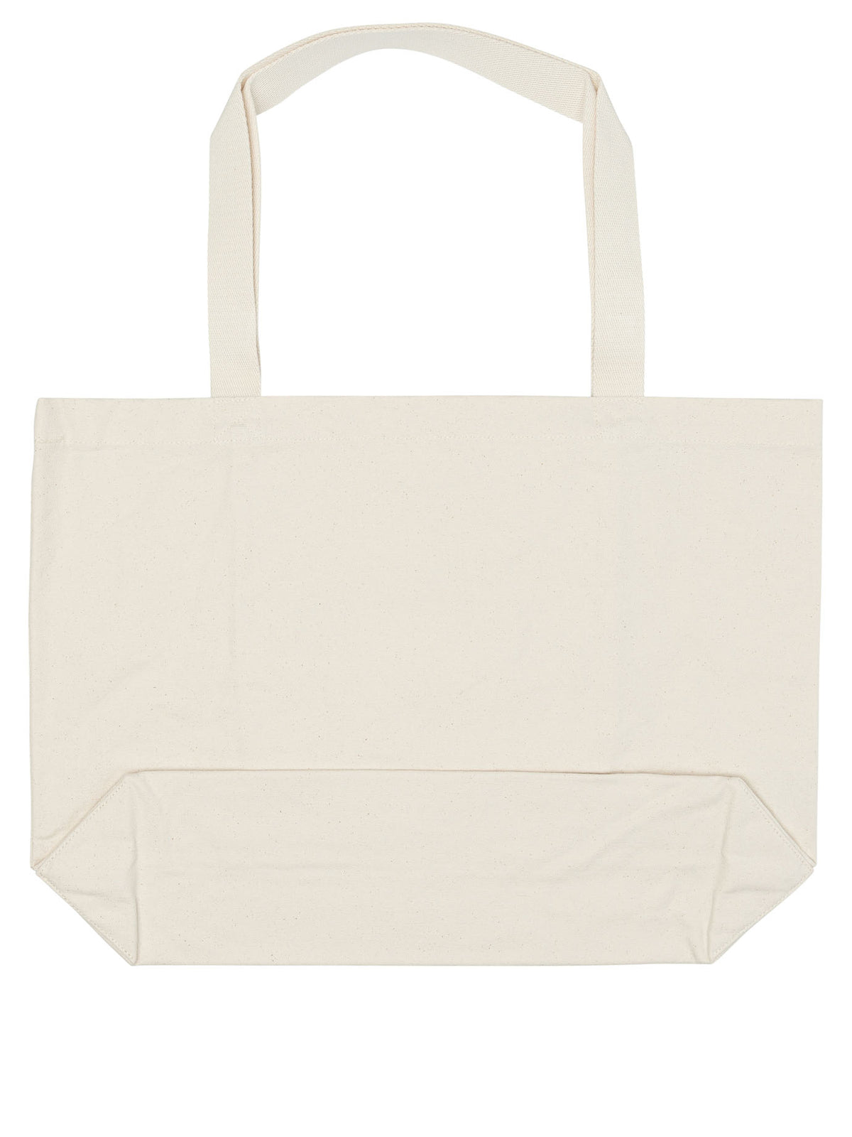 Maison Kitsuné "Weekend Fox" Large Shoulder Bag - Beige
