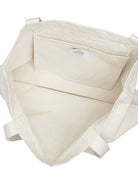 Maison Kitsuné "Weekend Fox" Large Shoulder Bag - Beige
