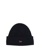Maison Kitsuné "Profile Fox" Beanie - Blue