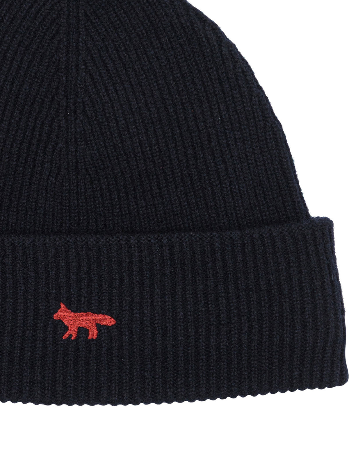 Maison Kitsuné "Profile Fox" Beanie - Blue