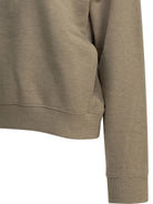 Maison Kitsuné "Baby Fox" Polo-Collar Sweatshirt - Beige