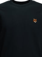 Maison Kitsuné "Fox Head" Crew-Neck Sweatshirt - Blue