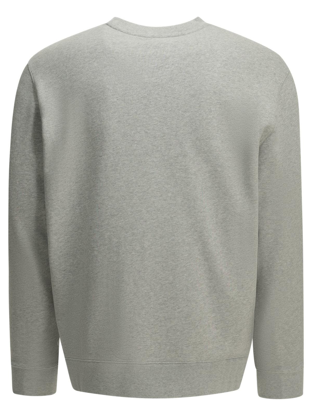Maison Kitsuné "Fox Head" Crew-Neck Sweatshirt - Grey