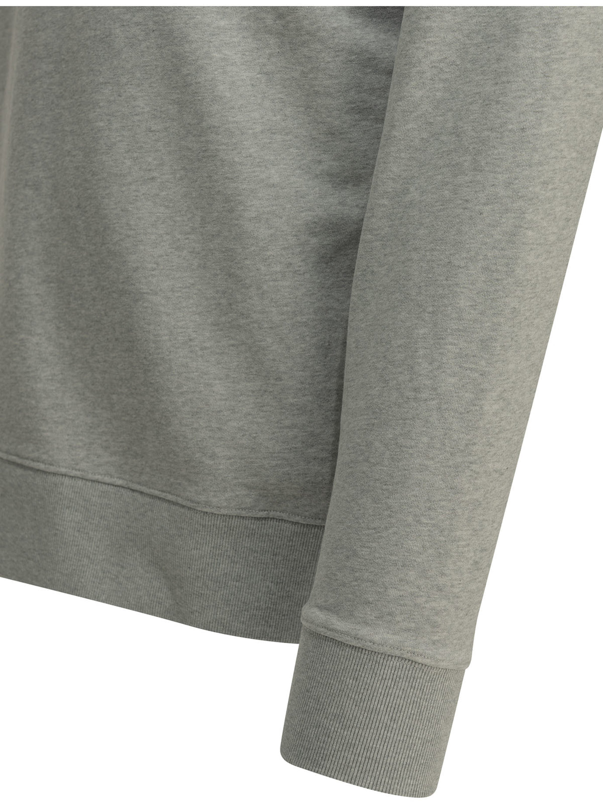 Maison Kitsuné "Fox Head" Crew-Neck Sweatshirt - Grey