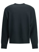 Maison Kitsuné "Fox Head" Crew Neck Sweatshirt - Blue