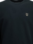 Maison Kitsuné "Fox Head" Crew Neck Sweatshirt - Blue