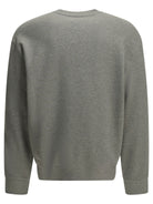 Maison Kitsuné "Fox Head" Crew Neck Sweatshirt - Grey