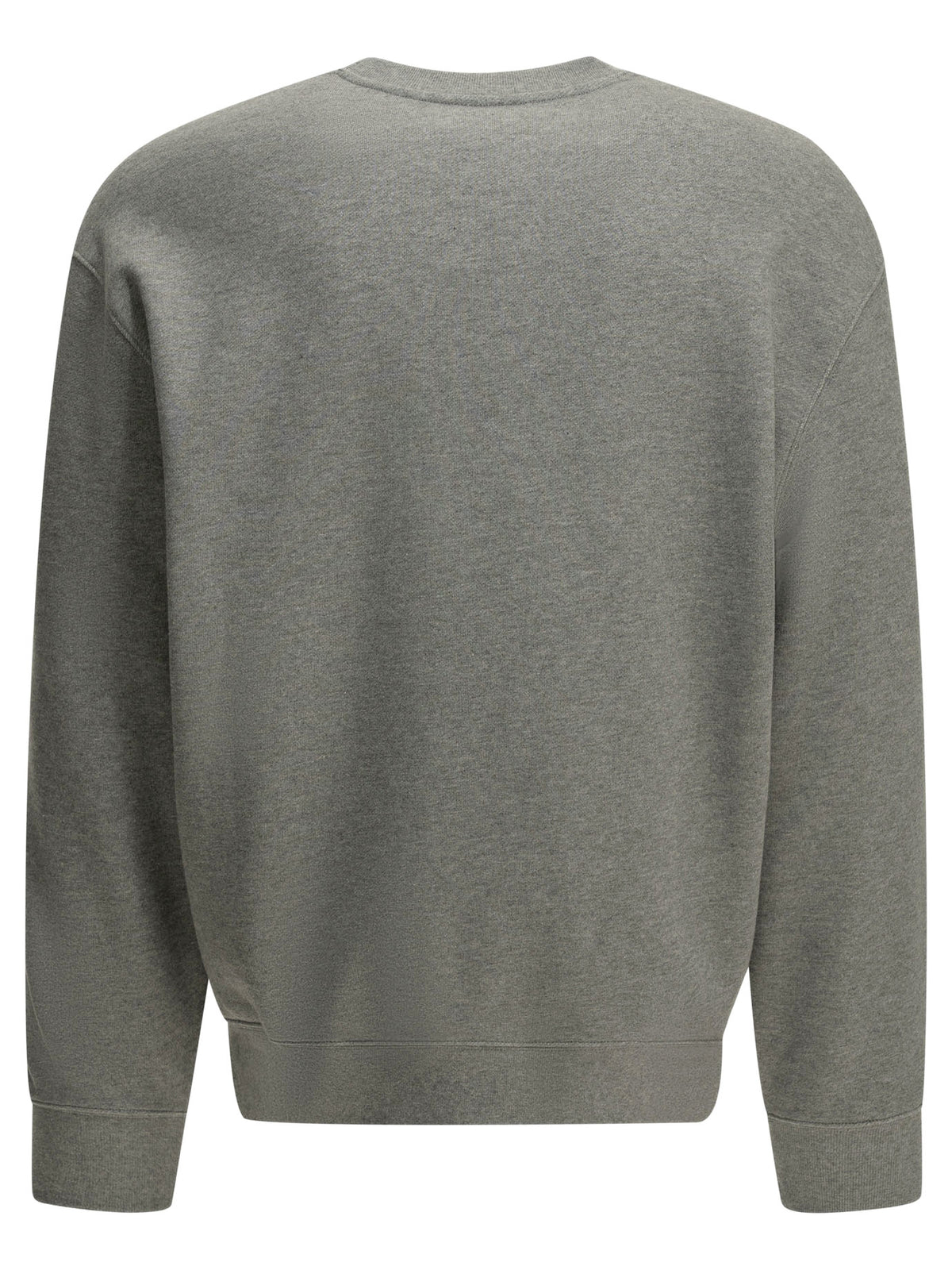 Maison Kitsuné "Fox Head" Crew Neck Sweatshirt - Grey