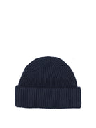 Maison Kitsuné "Fox Head" Beanie - Blue