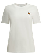 Maison Kitsuné "Fox Head" Crew-Neck T-Shirt - White