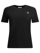 Maison Kitsuné "Fox Head" Crew-Neck T-Shirt - Black