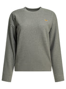 Maison Kitsuné "Baby Fox" Crew-Neck Sweatshirt - Grey