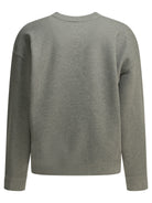 Maison Kitsuné "Baby Fox" Crew-Neck Sweatshirt - Grey