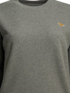 Maison Kitsuné "Baby Fox" Crew-Neck Sweatshirt - Grey