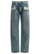 Maison Margiela "Boyfriend" Straight-Leg Jeans - Light Blue
