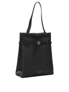 Manu Atelier "Tote du Jour" Medium Shoulder Bag - Black