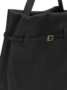 Manu Atelier "Tote du Jour" Medium Shoulder Bag - Black