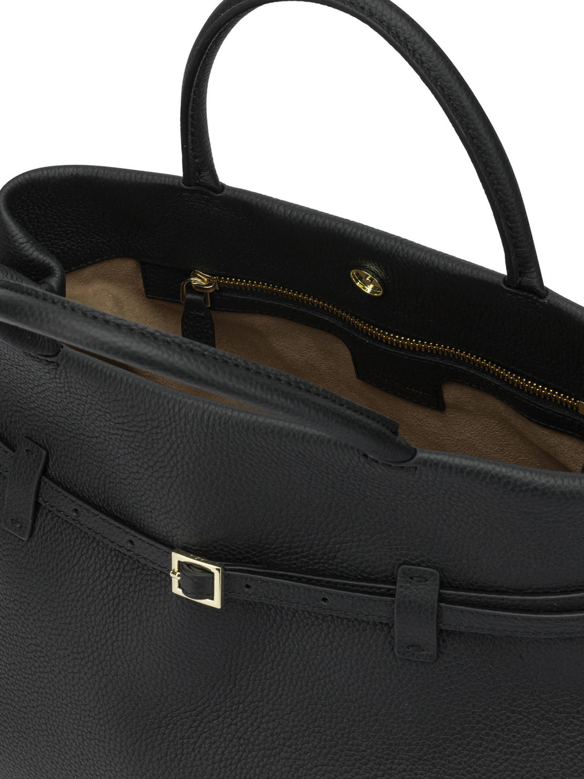 Manu Atelier "Le Cambon 35" Medium Handbag - Black