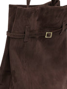 Manu Atelier "Tote du Jour" Medium Shoulder Bag - Brown