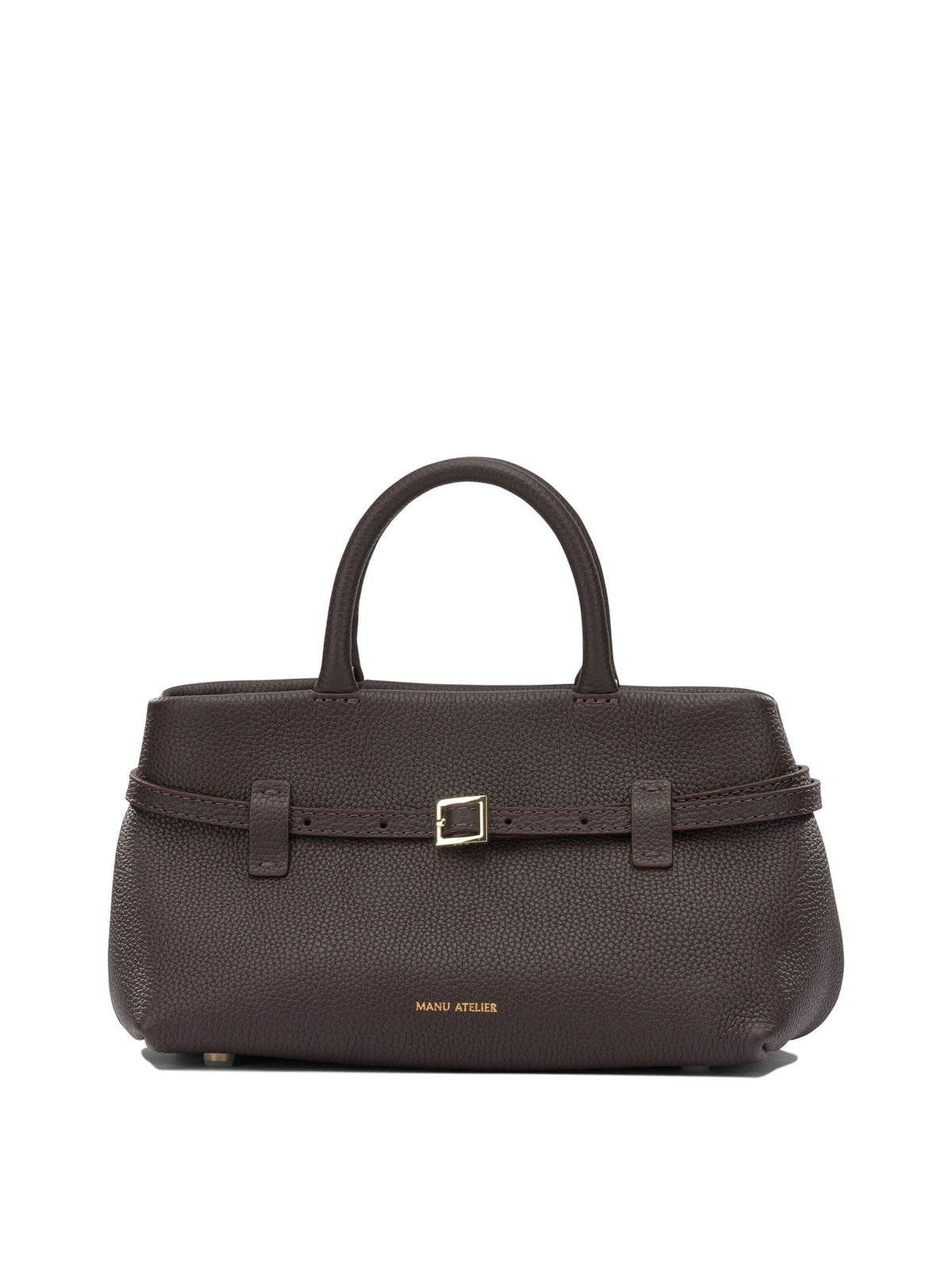 Manu Atelier "Le Cambon 25" Small Handbag - Brown