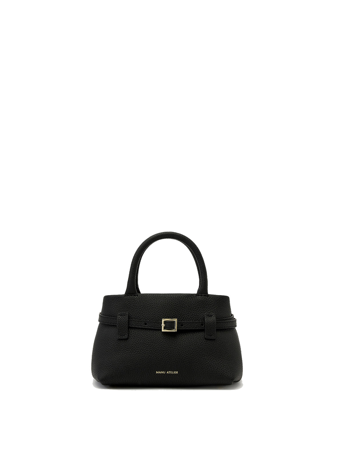 Manu Atelier "Le Cambon 20" Small Handbag - Black