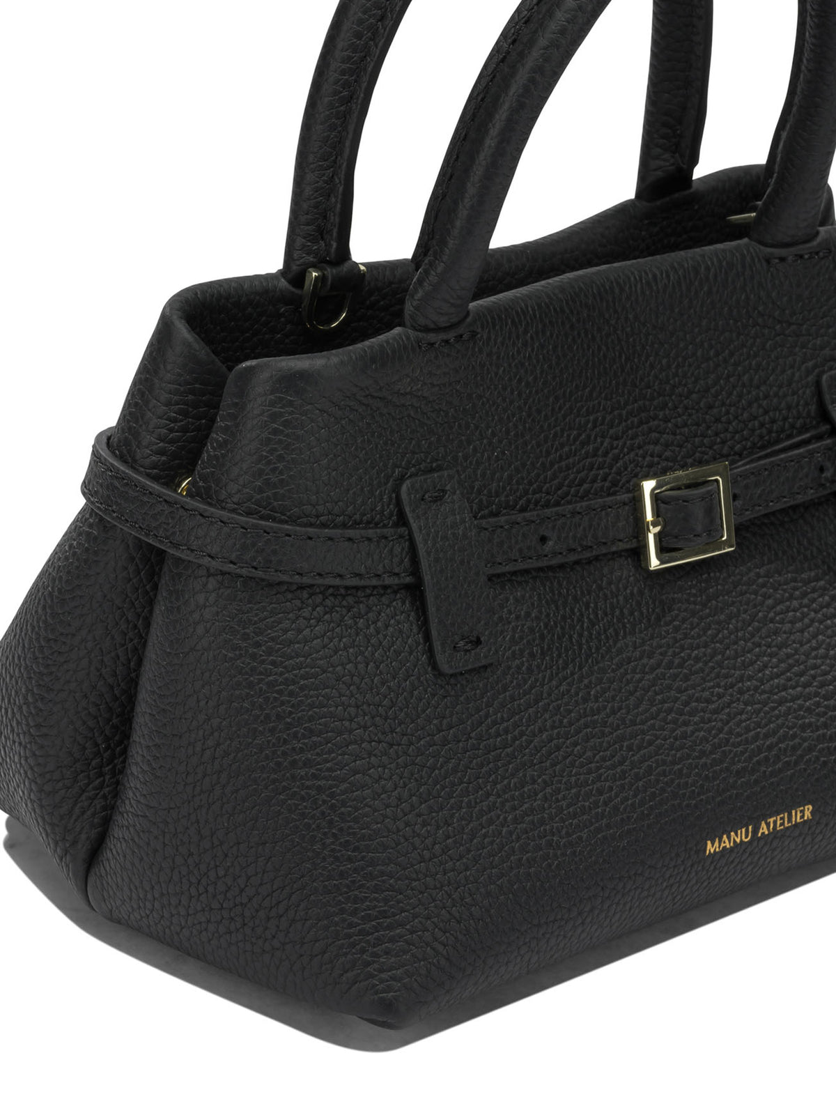 Manu Atelier "Le Cambon 20" Small Handbag - Black