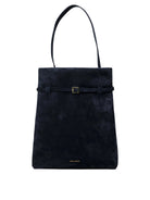 Manu Atelier "Tote du Jour" Medium Shoulder Bag - Blue
