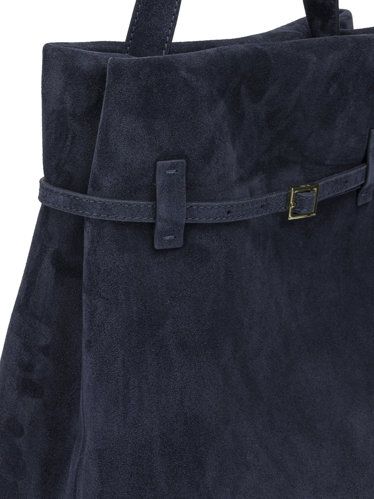 Manu Atelier "Tote du Jour" Medium Shoulder Bag - Blue