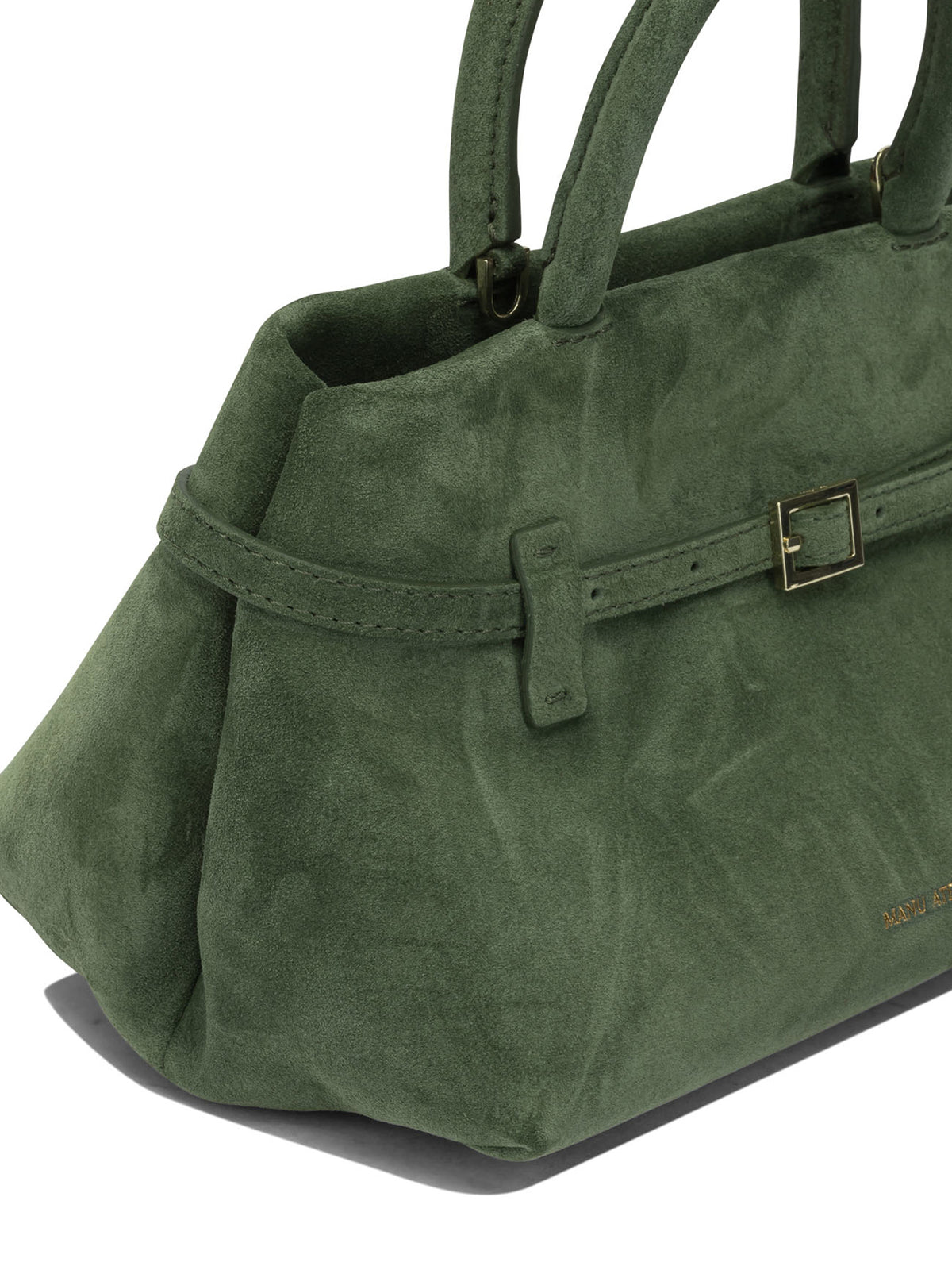 Manu Atelier "Le Cambon 25" Small Handbag - Green