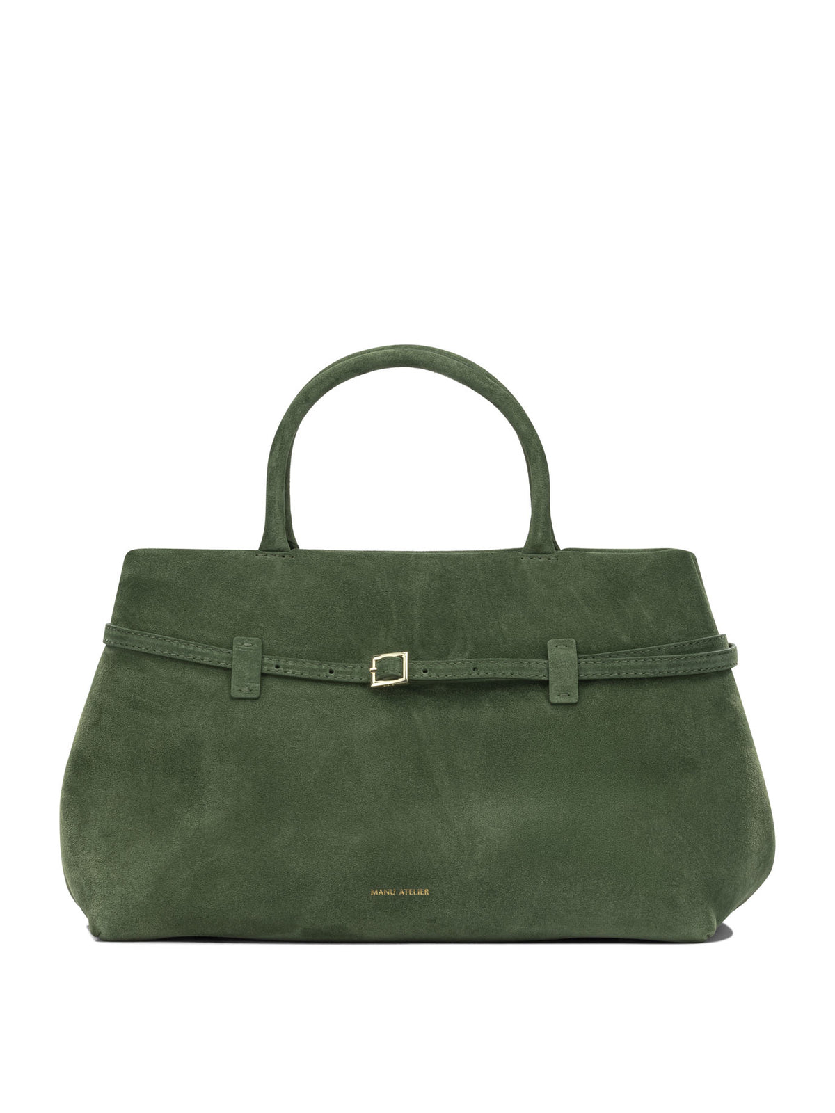 Manu Atelier "Le Cambon 35" Medium Handbag - Green