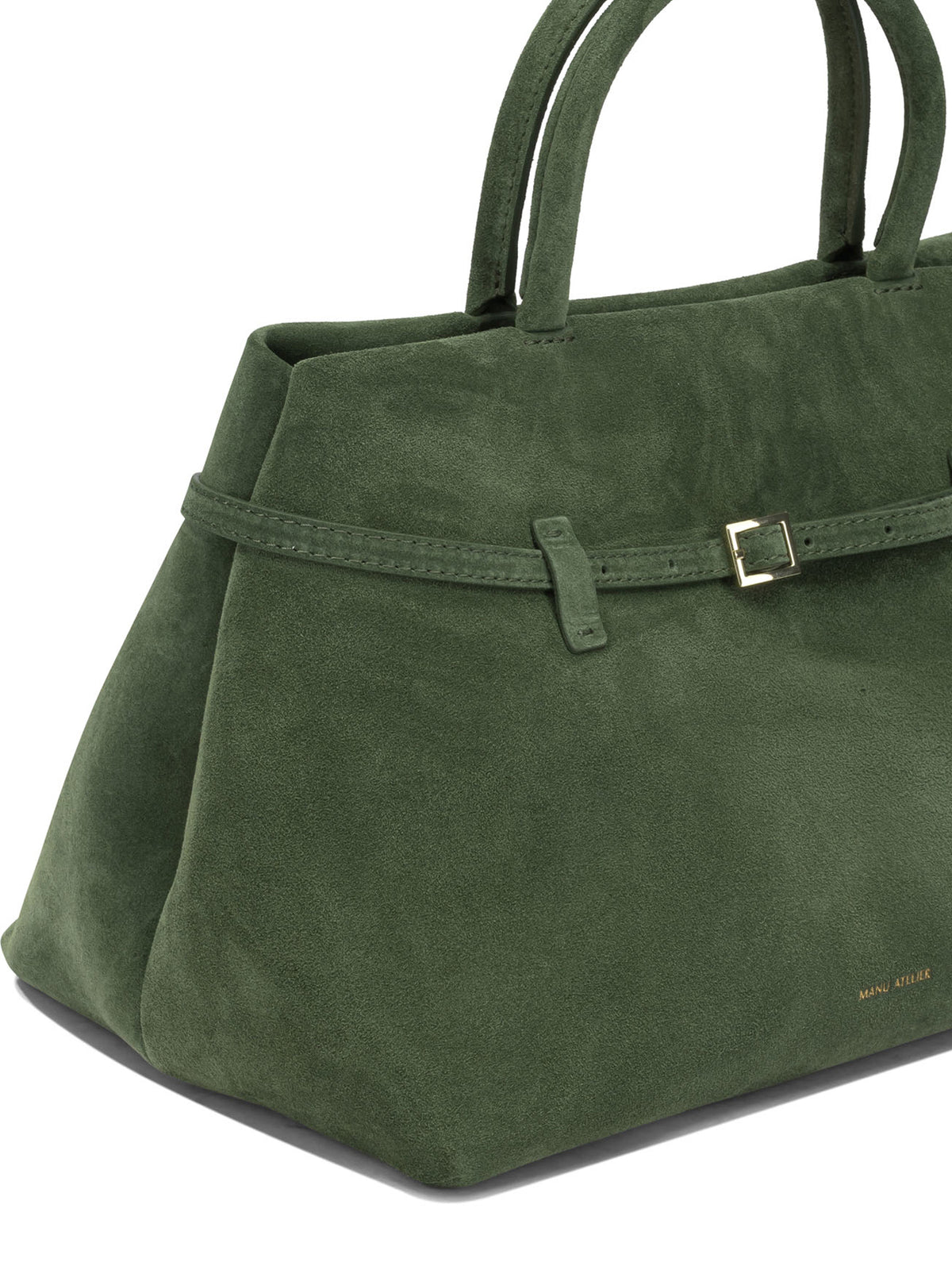 Manu Atelier "Le Cambon 35" Medium Handbag - Green