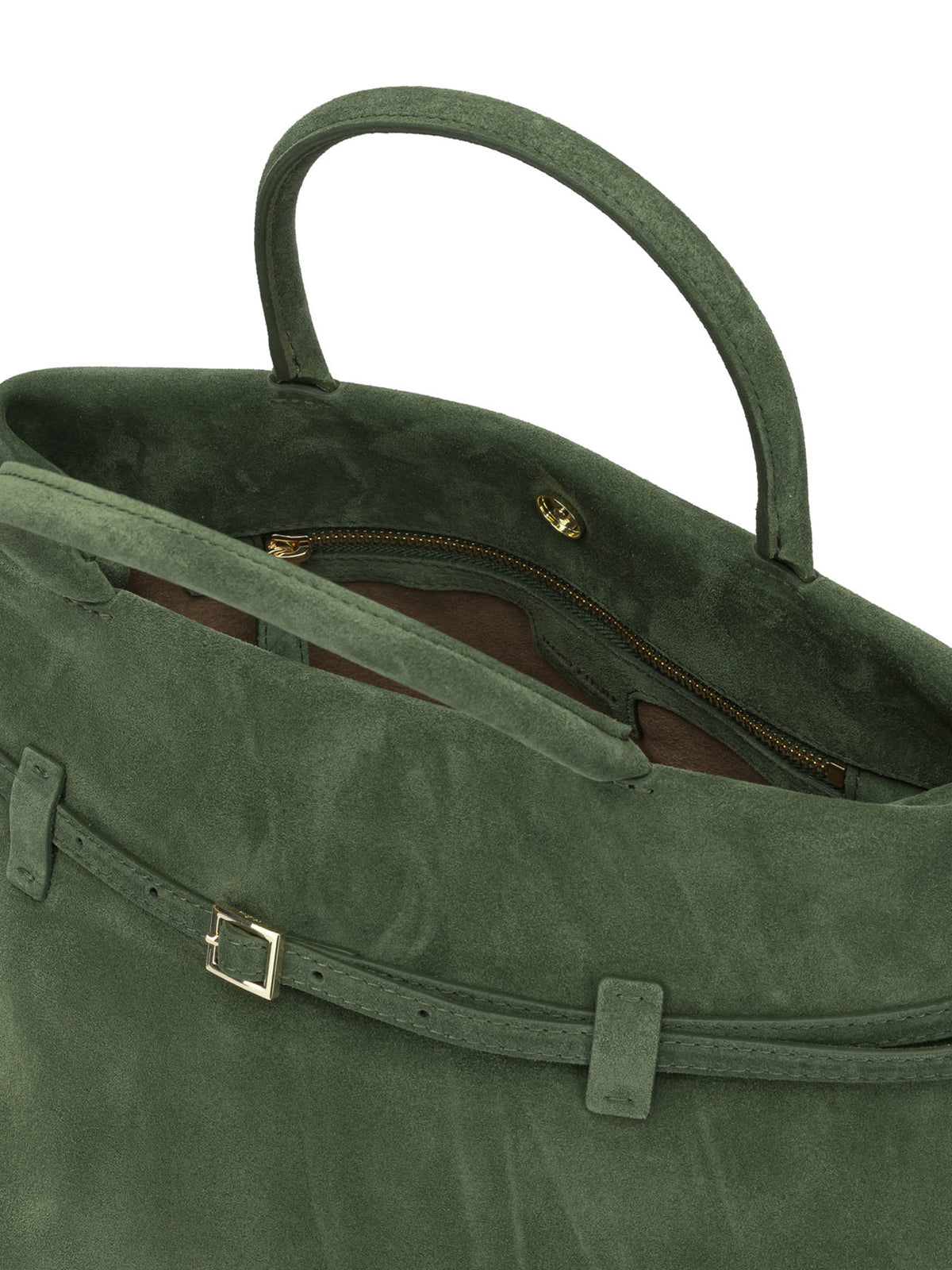 Manu Atelier "Le Cambon 35" Medium Handbag - Green