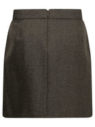Max Mara Wool miniskirt - Grey
