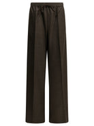 Max Mara Casual wool pants - Brown