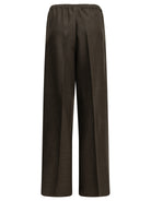 Max Mara Casual wool pants - Brown
