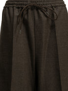 Max Mara Casual wool pants - Brown