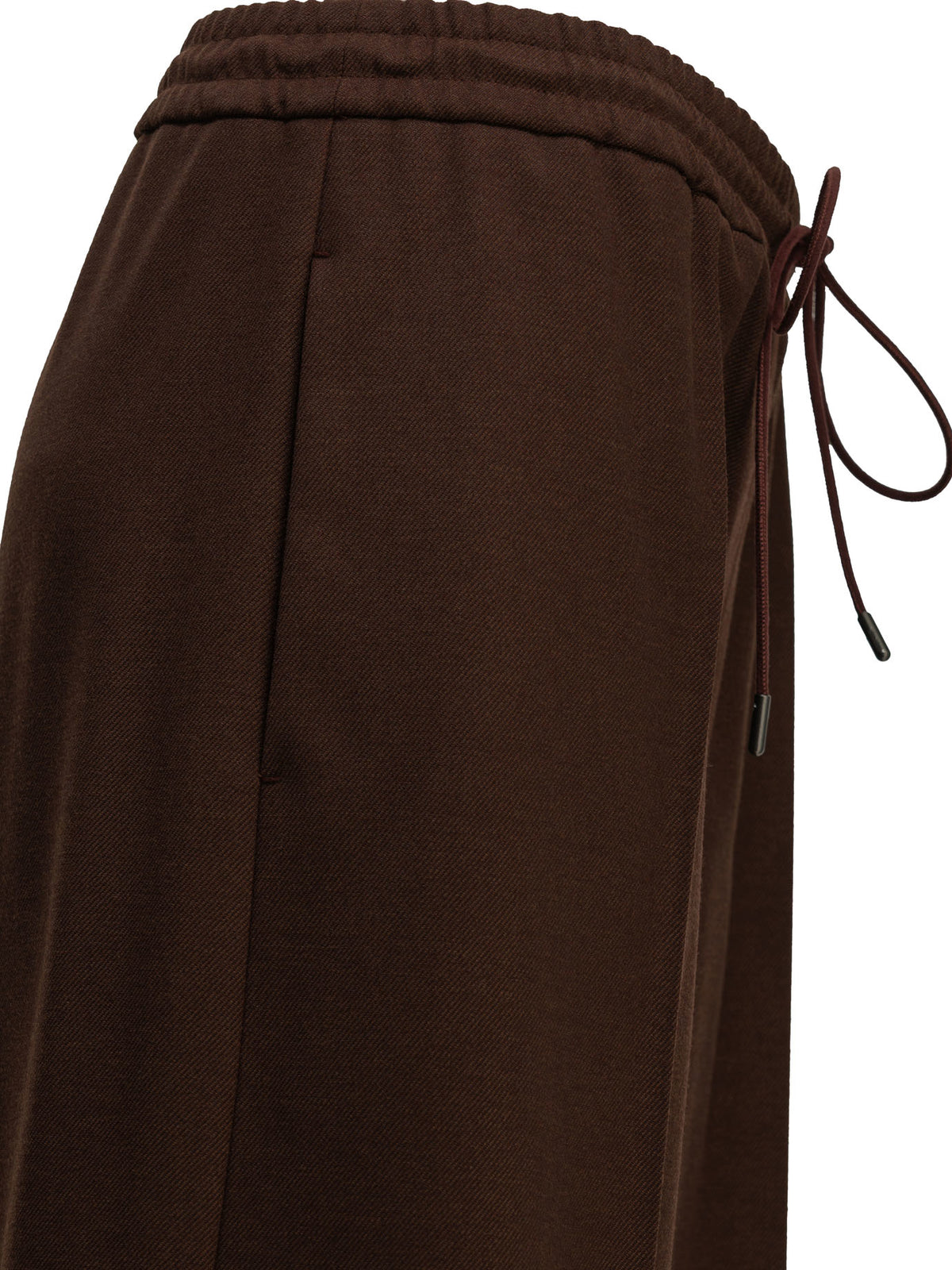 Max Mara Casual wool pants - Burgundy