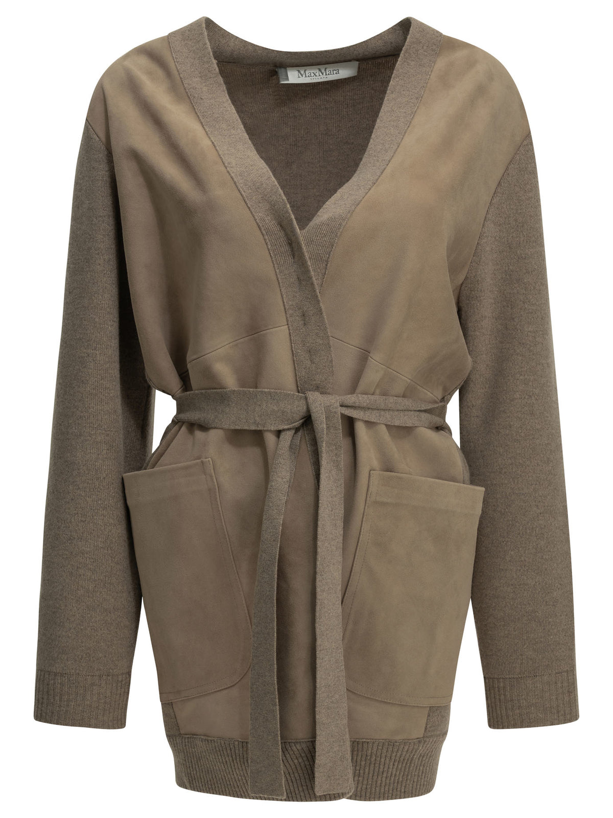 Max Mara Wool and Cashmere Cardigan - Beige