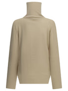 Max Mara Wool and cashmere turtleneck sweater - Beige