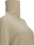 Max Mara Wool and cashmere turtleneck sweater - Beige