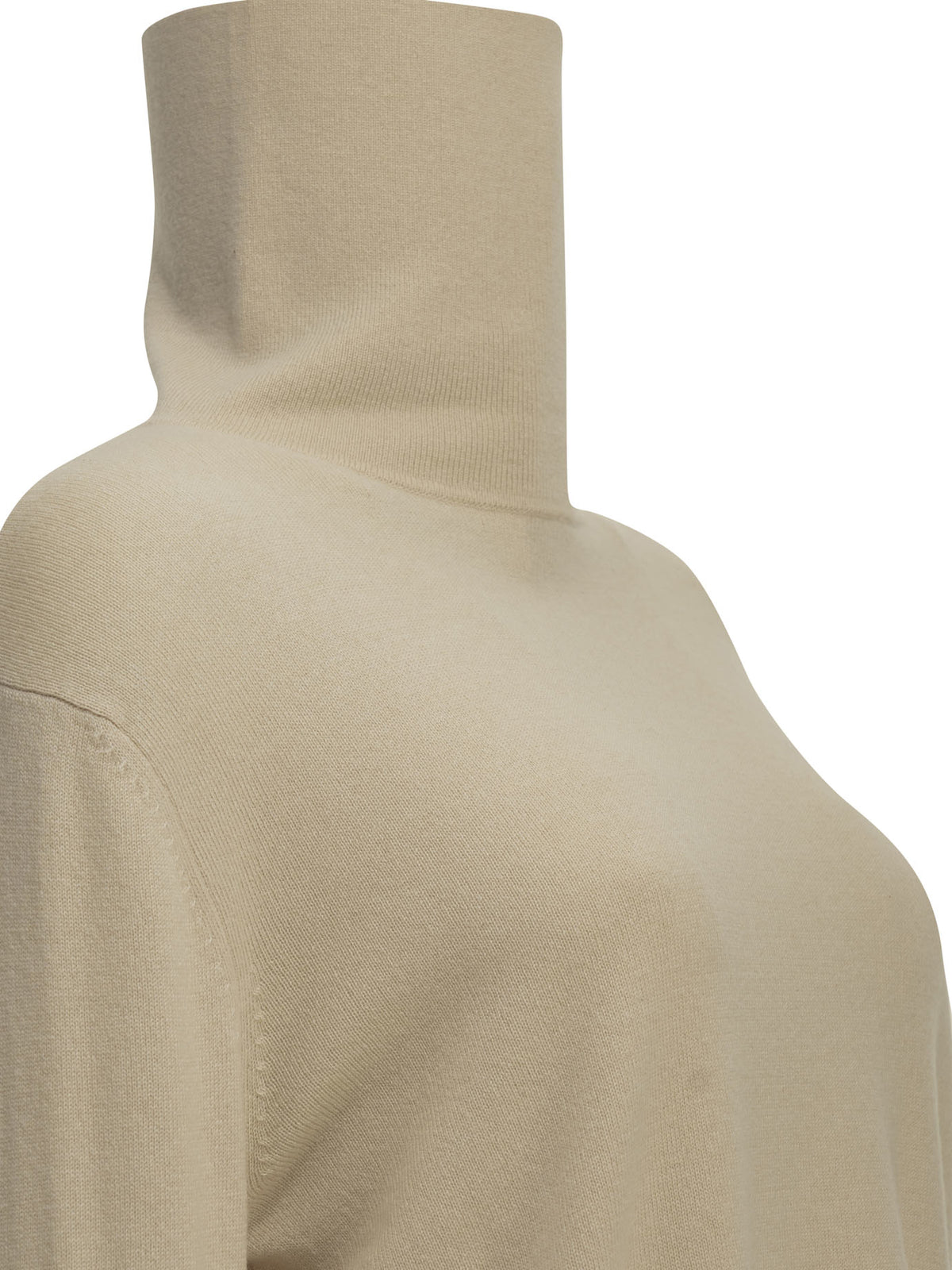 Max Mara Wool and cashmere turtleneck sweater - Beige