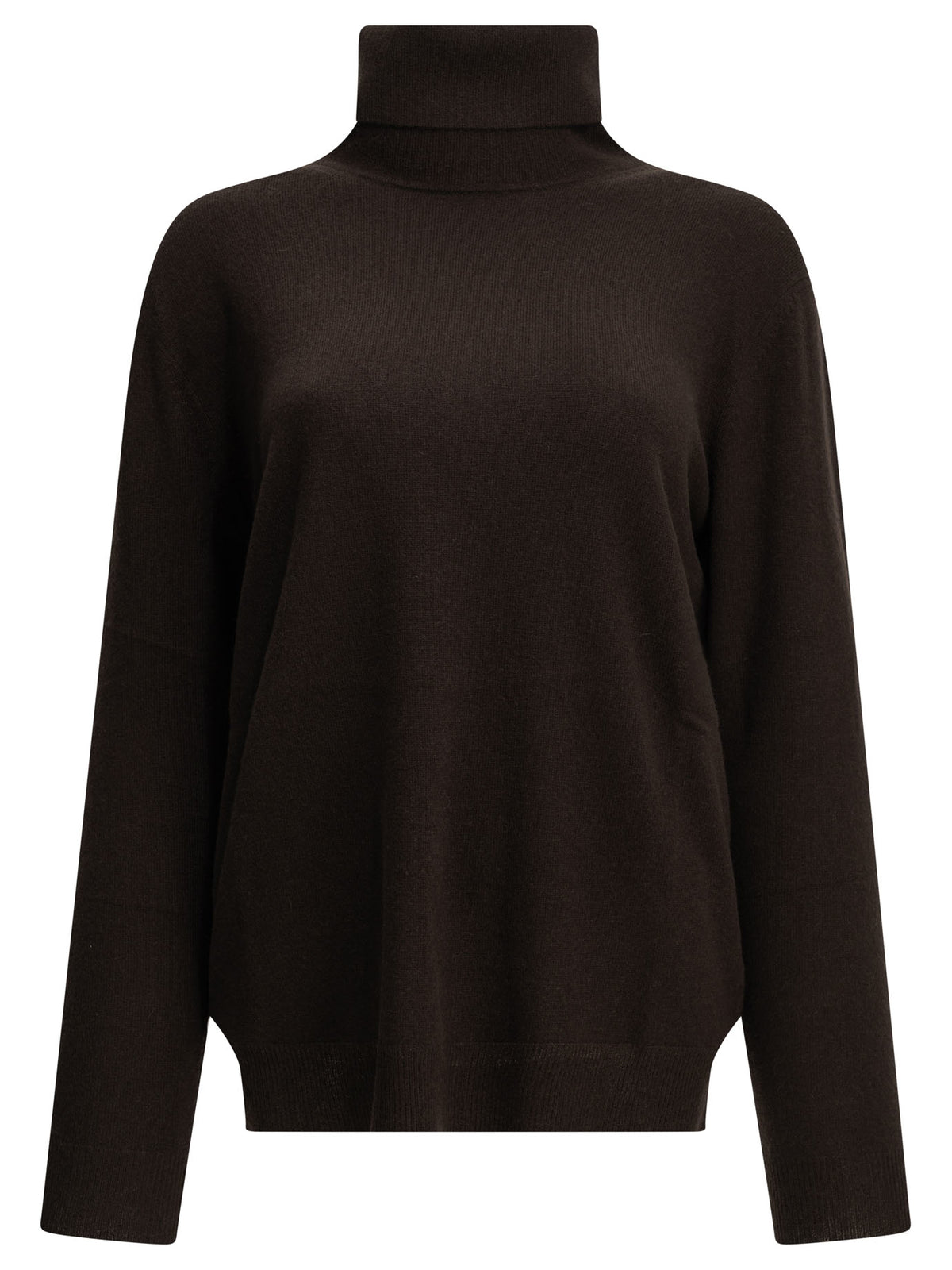 Max Mara Wool and cashmere turtleneck sweater - Brown