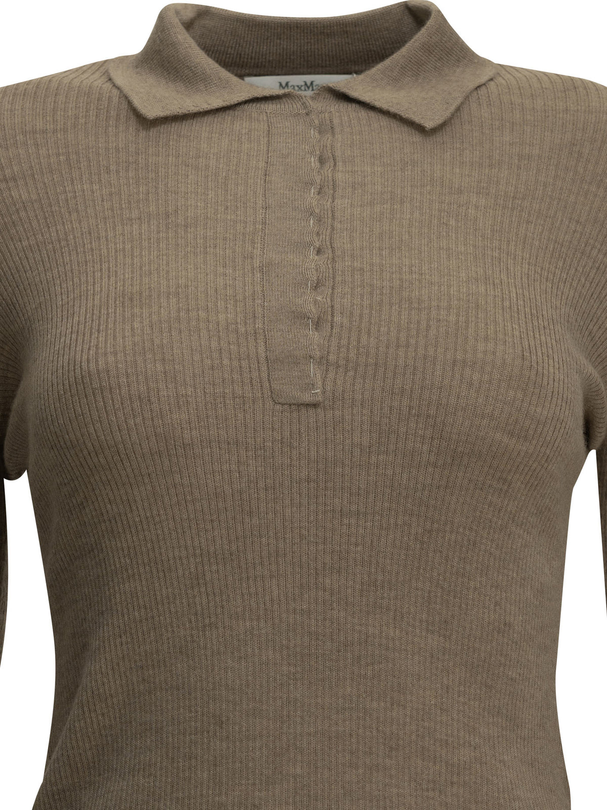 Max Mara Cashmere polo shirt - Beige