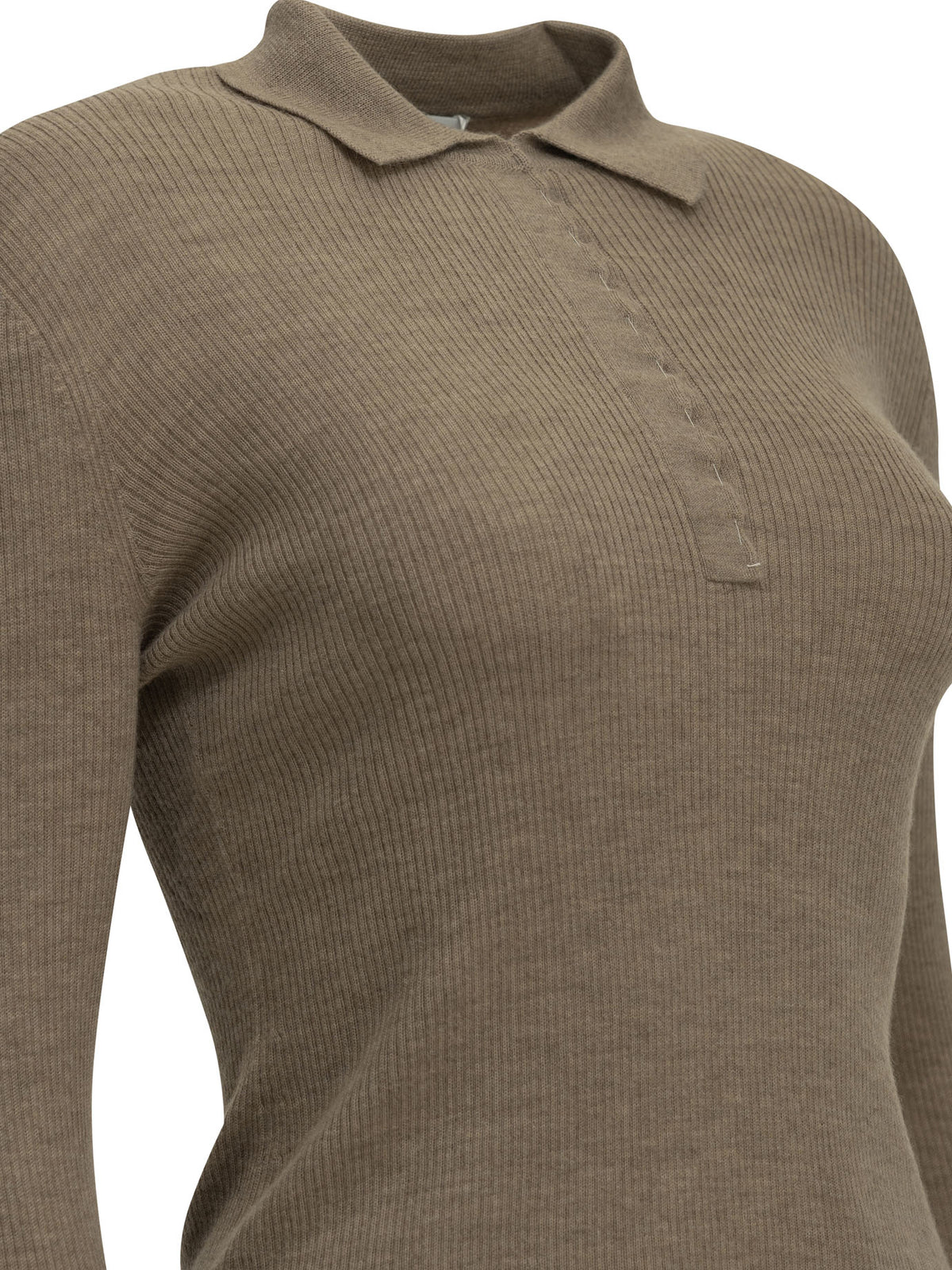 Max Mara Cashmere polo shirt - Beige