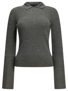 Max Mara Cashmere polo shirt - Grey
