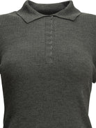 Max Mara Cashmere polo shirt - Grey
