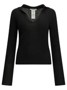 Max Mara Cashmere polo shirt - Black