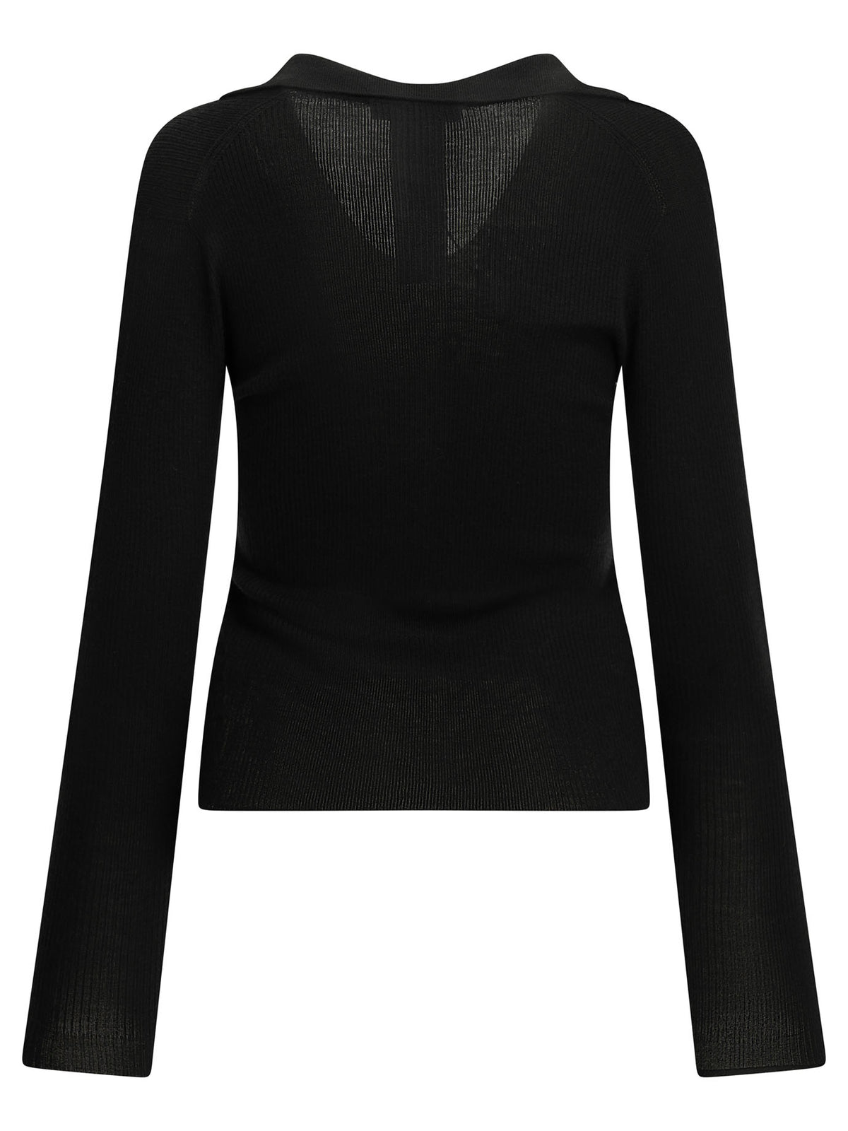Max Mara Cashmere polo shirt - Black